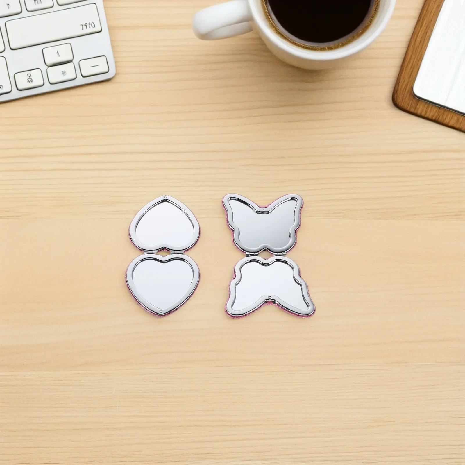 2-espelhos-de-bolso-dobraveis-compactos-com-design-adoravel-de-coracao-e-borboleta-espelho-de-maquiagem-de-dupla-face-mini-espelho-de-maquiagem-portatil-espelhos-dobraveis-pequenos