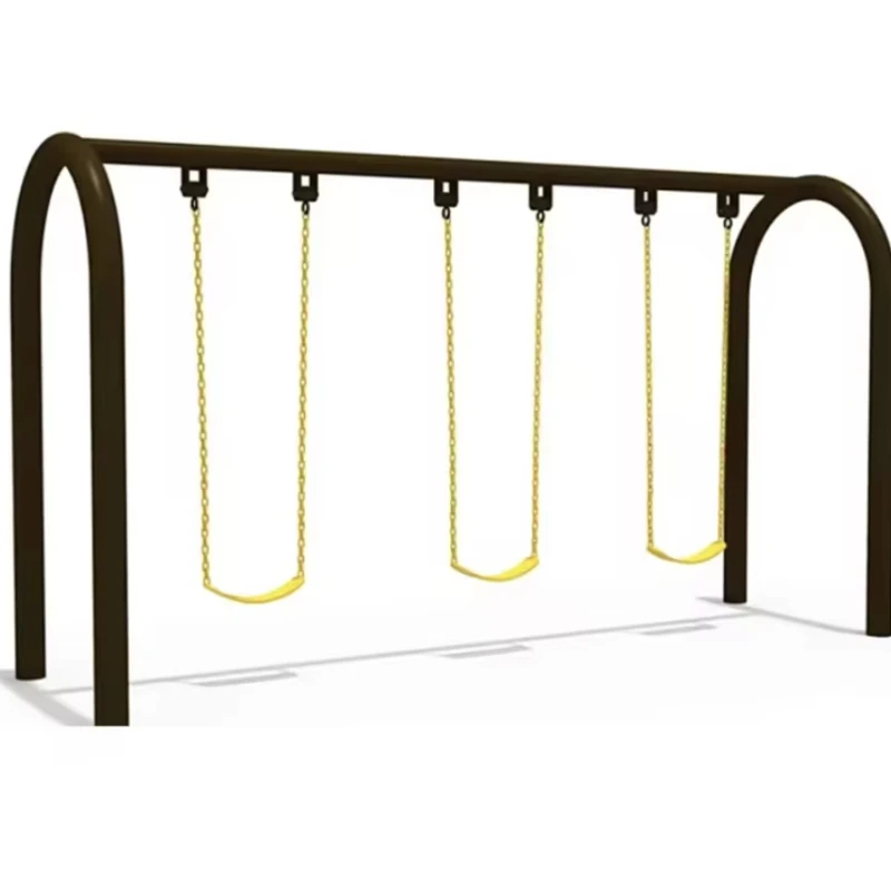 

Carousel ride equipment with swing rope, suitable for children and adults - indoor/outdoor metal ride set, suitable