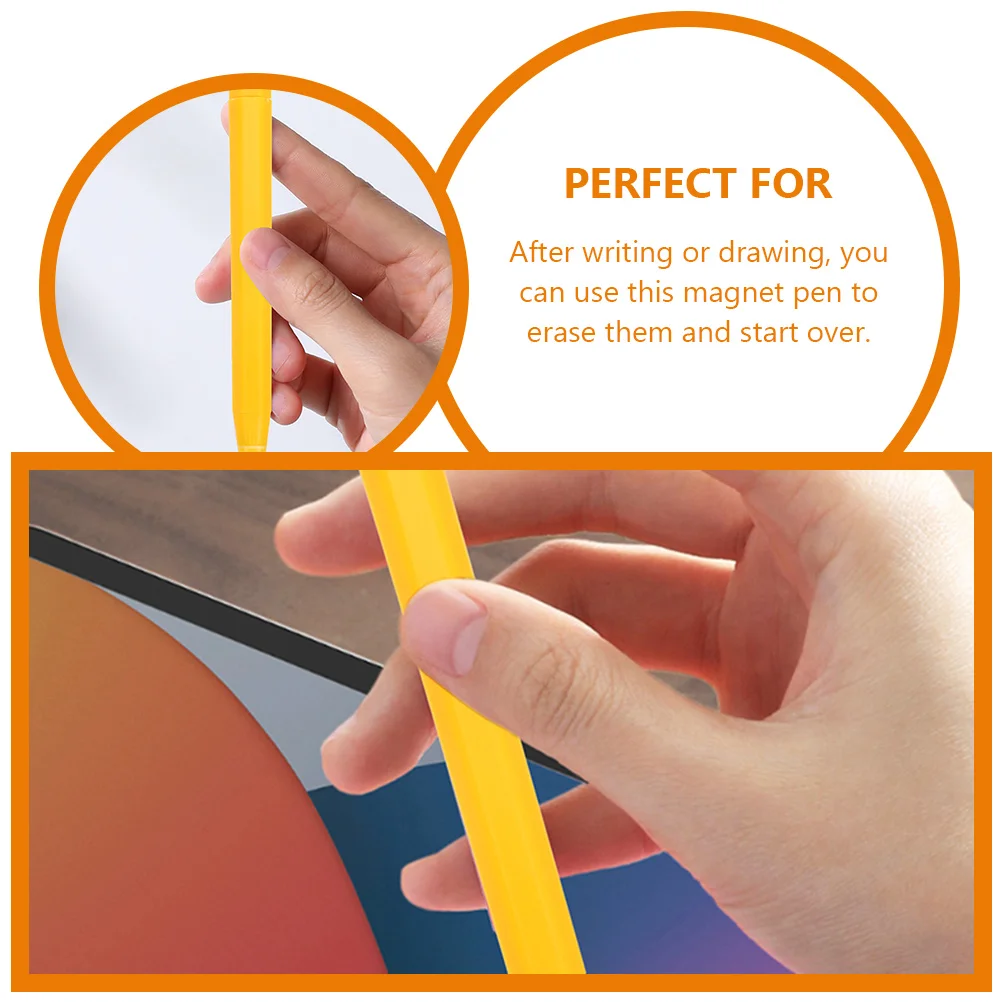 

2pcs Magnetic Drawing Pen for Doodle Board Replacement Stylus Ergonomic Design Reusable Kids Toy Safe Lightweight