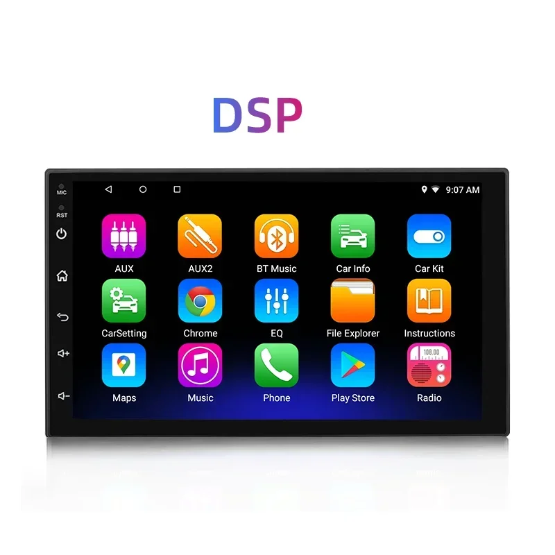 

Best N750 UI1 In Stock TN Screen Steering Wheel Control Interfa 7" Radio Car 2G+32G Car Audio Android