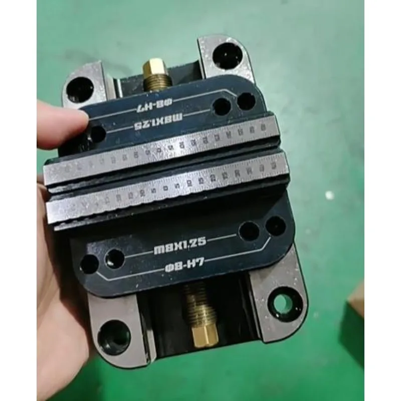 4-5 Axis CNC Fixture Self Centering Vise Positive Negative Quick Clamping 2-8 Inch DJ-6080H Self-centering Vise