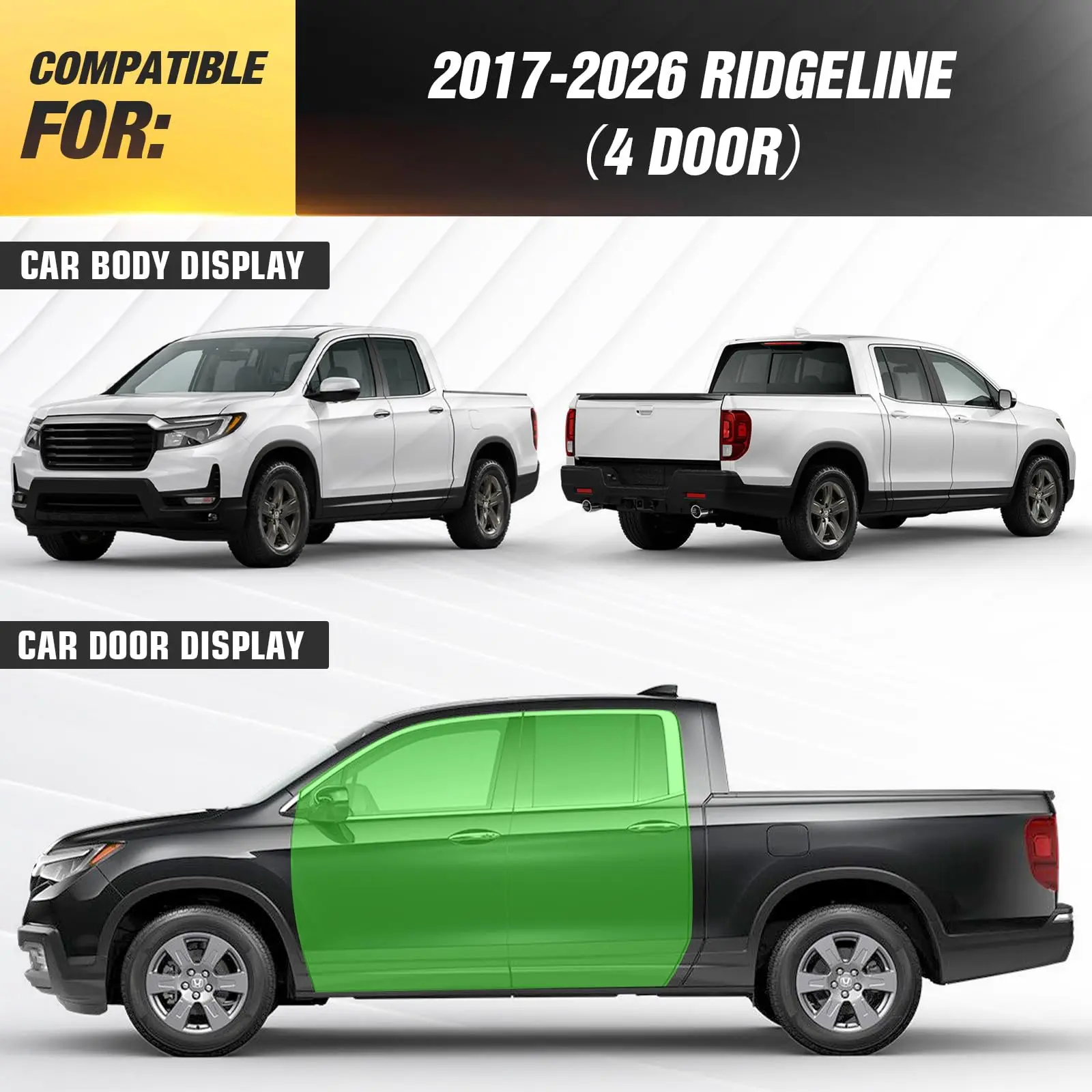 Running Boards for 2017-2026 Honda Ridgeline Side Steps