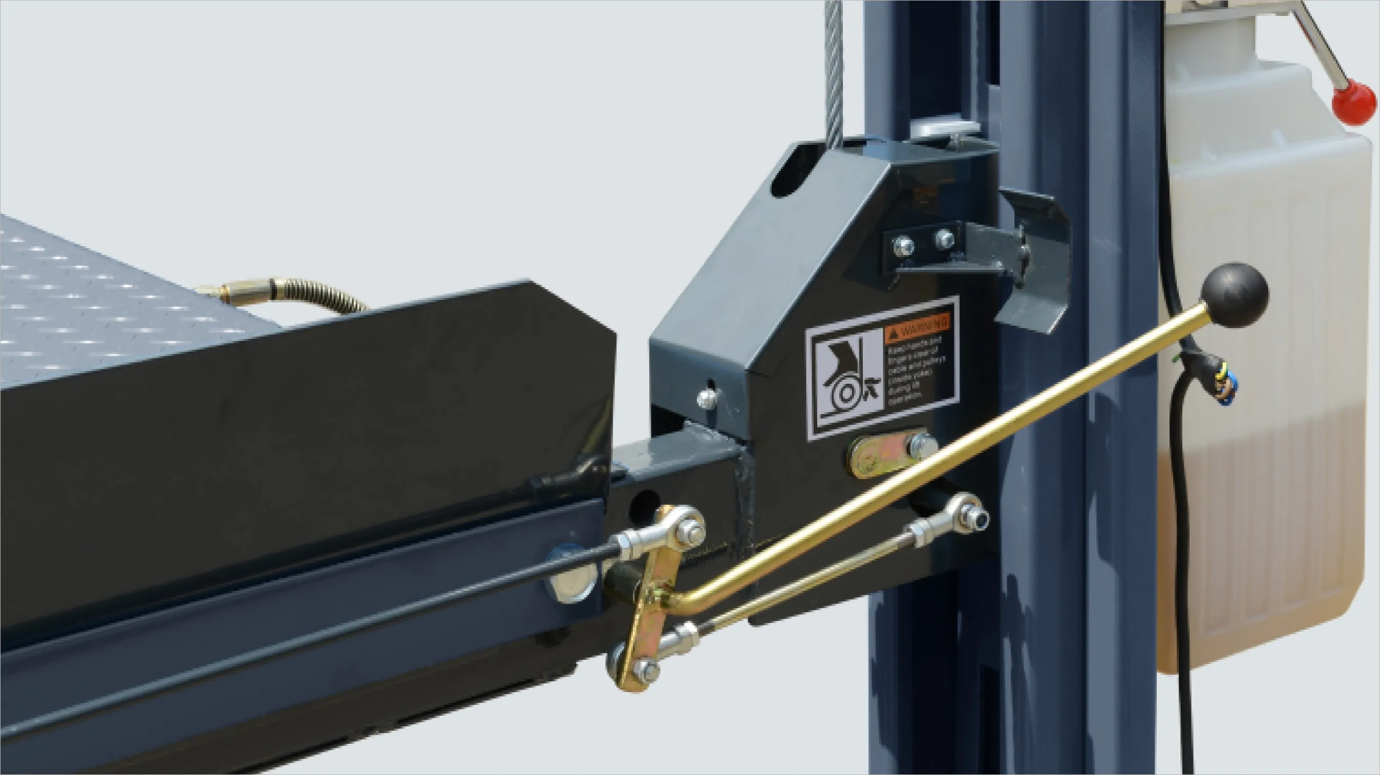 4 Post Hoist 3600kg Capacity Auto Storage Lift 2 Car Stacker Parking Manual Release Garage Car Lift 2 Level Parking Lift