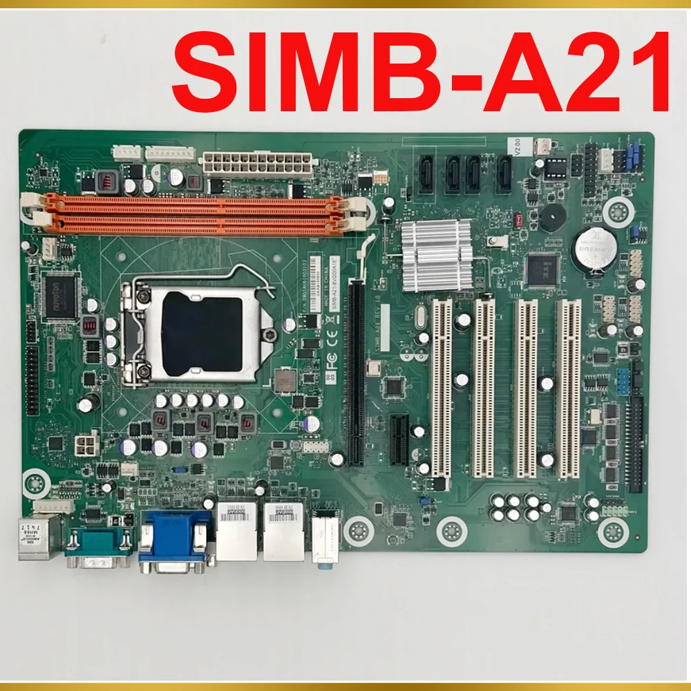 For ADVANTECH Industrial Motherboard H61 Support I3/I5/I7 SIMB-A21