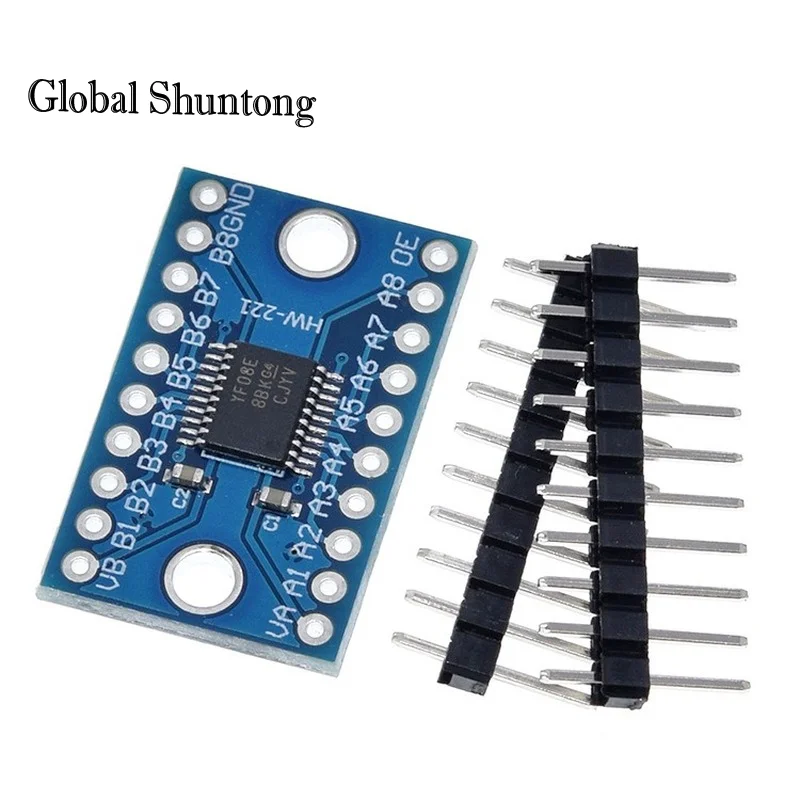 5PCS Bidirectional High-speed Full Duplex Shifter TXS10108E 8-channel Logic Level Converter 3.3V 5V for Arduino Raspberry Pie