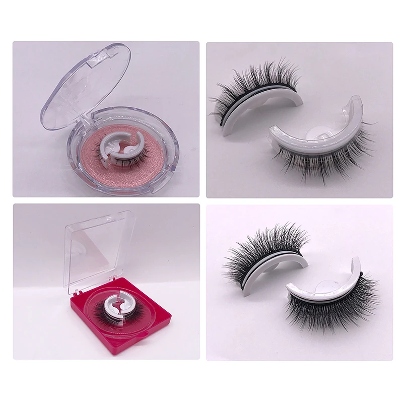 Reusable Self-Adhesive Eyelashes Without Glue Natural Fluffy False Eyelashes