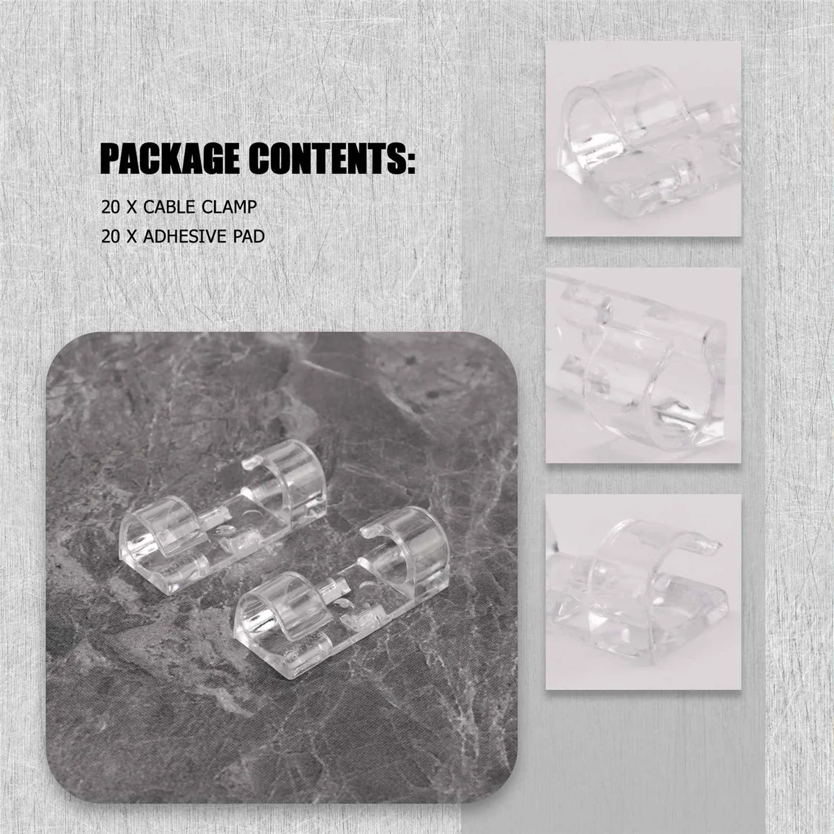 Picture 4: 【Last-Chance!】Power cable clamp