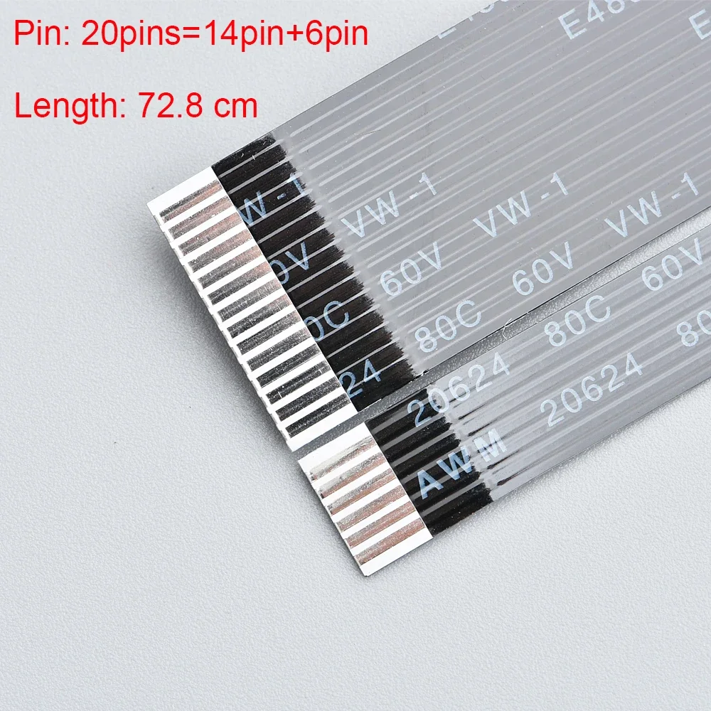 30PCS FFC Flat Flex Cable flexible flat scanner cable scan cable CIS CCD for HP M1536 P1566 P1606 CP1525 CM1415 415 M175A M1530