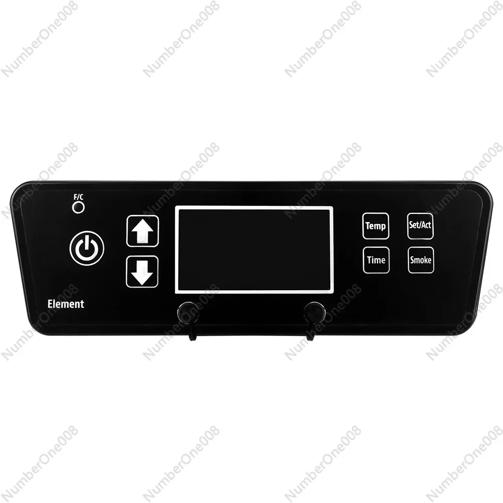 

Intelligent Chimney Thermostat - Electric Vertical Chimney Thermostat for Home Fireplaces with LED Digital Display and Automatic