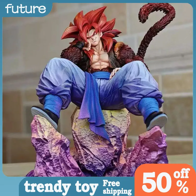 

New Dragon Ball Action Figure Super Saiyan Statue Ssj4 Gogeta Anime Figure Figurine Collectible Model Pvc Birthday Gift Toys