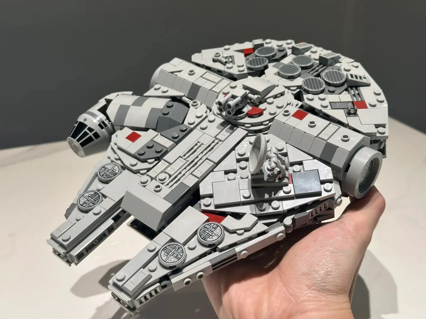 HOT TOY STAR WARS 2024 New 75375 falcon Spaceship Bricks Compatible Millennium Building Block Toys for Boys Christmas gifts