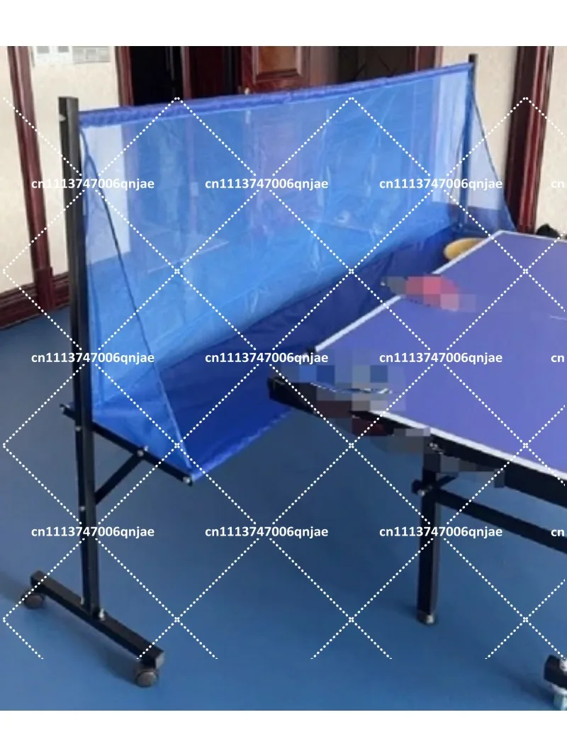 Movable Table Tennis Ball Net Ping Pong Recycle Catcher Portable Ball Catcher Net Equipment Large Collecting Net for Practice