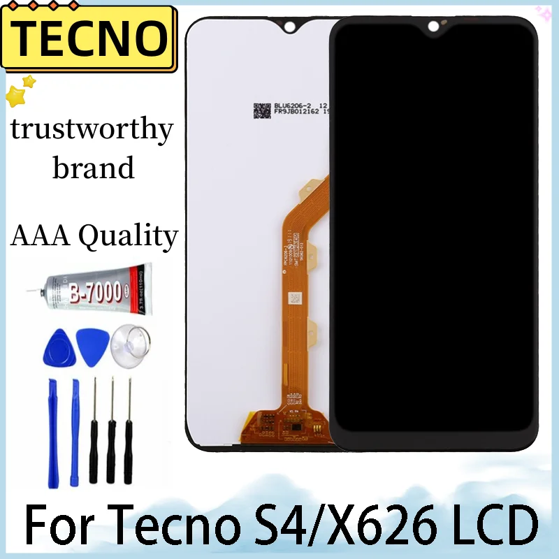 

For Tecno X626/X627/Hot s4/Smart 3＋/S 4/CB7/ i 4/Camon 11s LCD Display Touch Screen Digitizer Panel Assembly Replacement parts