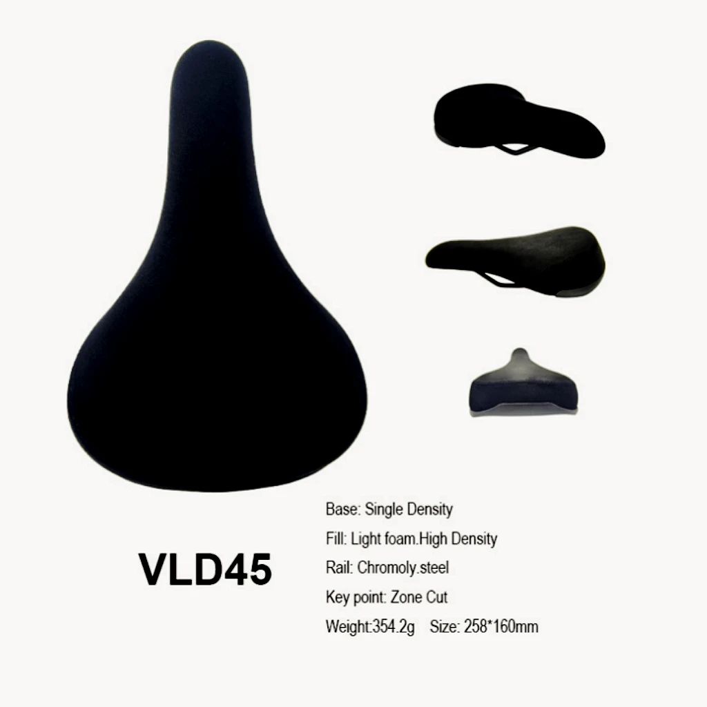 VOLE VLD45 BMX Fixed Gear Vintage Velvet Fiber Sitz Bequemer Sattel Fahrraderlebnis für städtischen Pendeln und Straßenreiten – Detail 3