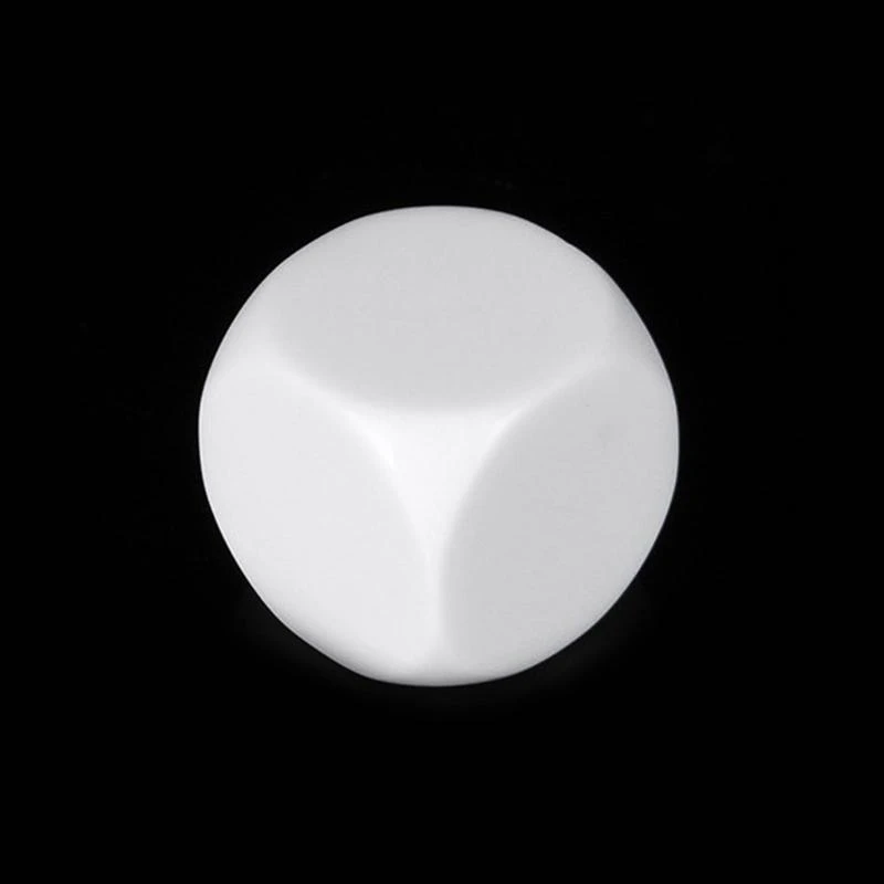 

10Pcs Acrylic DicesEducational Dices Toy Board Game Dices Accessories Set Round Corner Six Sided Mathematical Dices