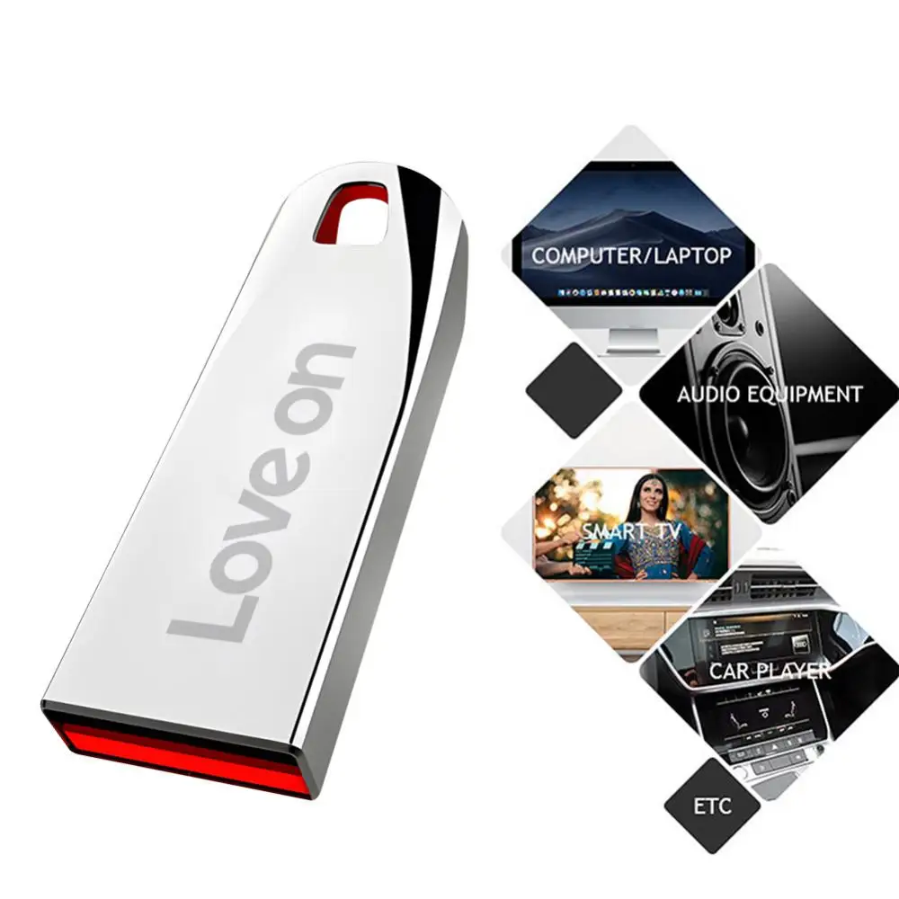 Waterproof High Speed Flash Drives, Metal Pendrive, Unidade USB portátil, Disco de memória para PS5, USB 3.0, 512GB, 256GB, 1TB, 2TB