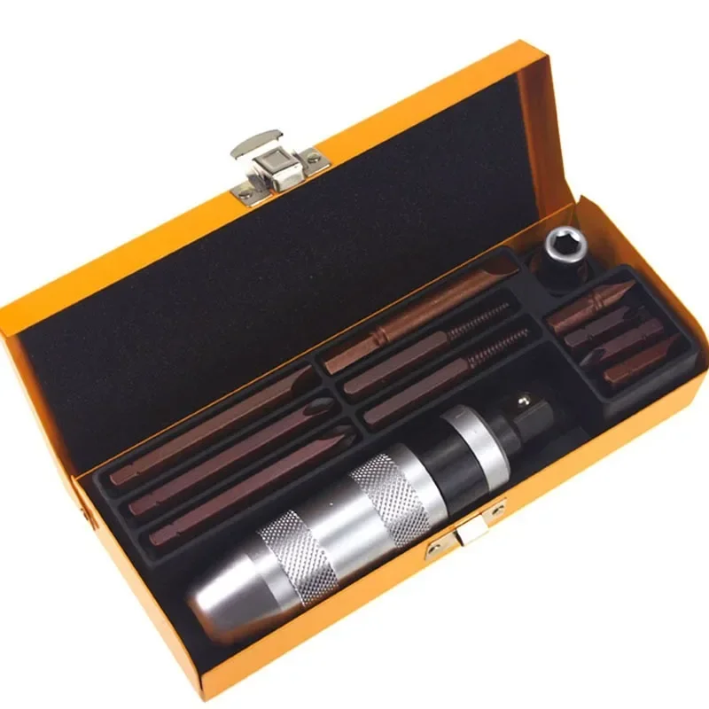 1PC Impact Screwdriver S2 Screw Extractor Industrial-grade Multi-function Percussion Batch Impact Batch