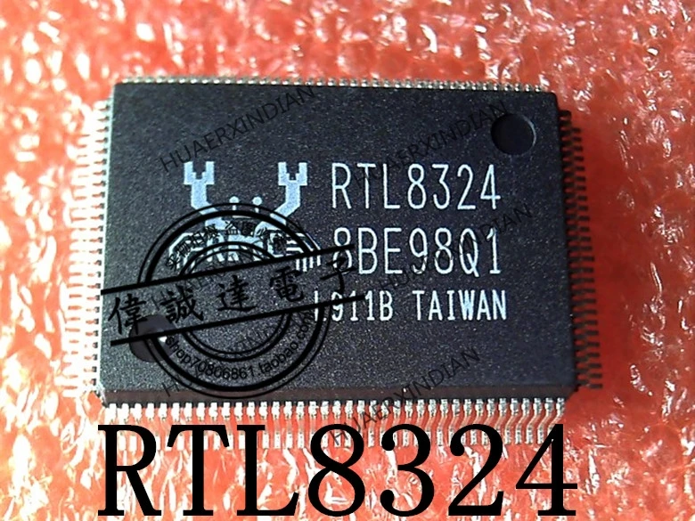 New Original  RTL8324 RTL8324D RTL8324-LF QFP128  7