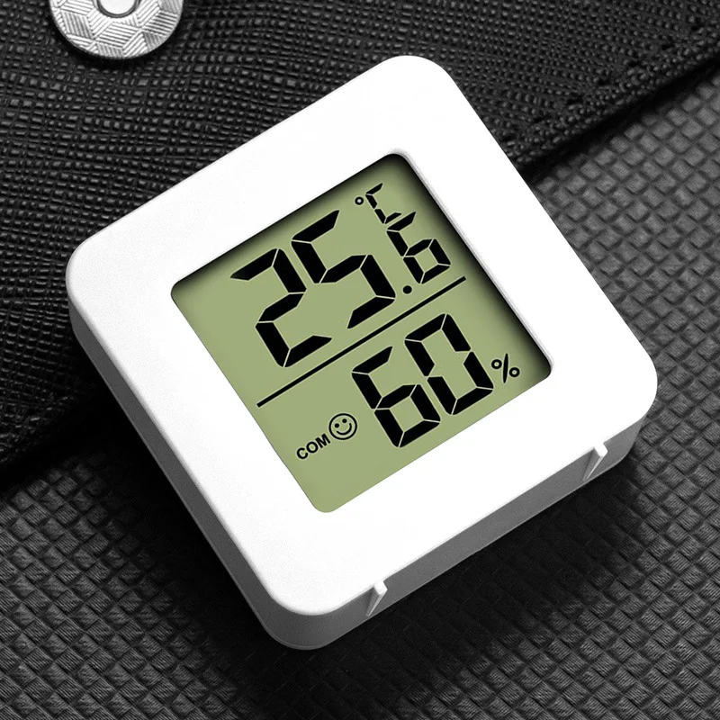 Cigar Accessories Miniature Digital LCD Display Convenient Temperature Sensor Hygrometer Thermometer For Cigar Humidor