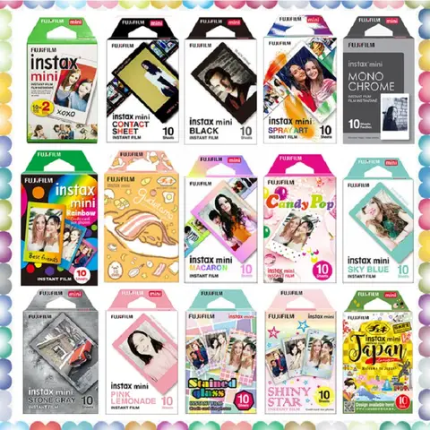Voor FUJI INSTAX MINI 12 Originele FUJIFILM Instant FILM 10-50 Vellen Voor 9 SP2 70 7cs 8 11 25 90 50 link Voor FUJI Instant Camera