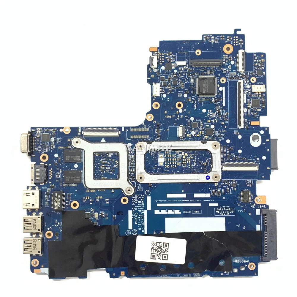 Laptop Motherboard For HP Probook 440 450 470 G2 I7-4510U R5 M255 2G GPU Mainboard LA-B181P 768401-001 768401-501 768401-601