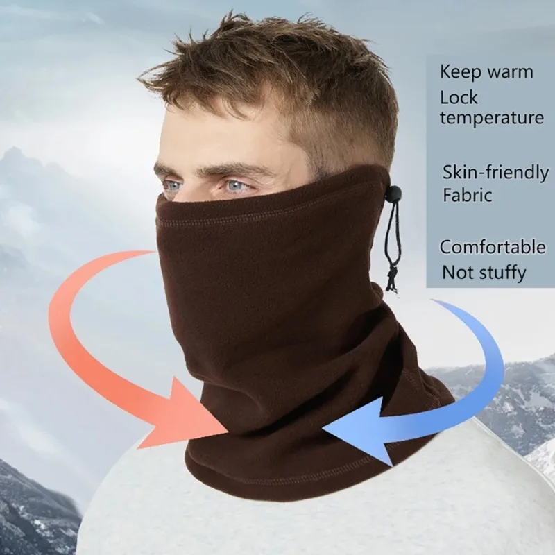 Winter nekwarmer gaiter sjaal winddicht fietsen bandana wandelen sport hardlopen skiën kamperen snowboard halfgelaatsmasker
