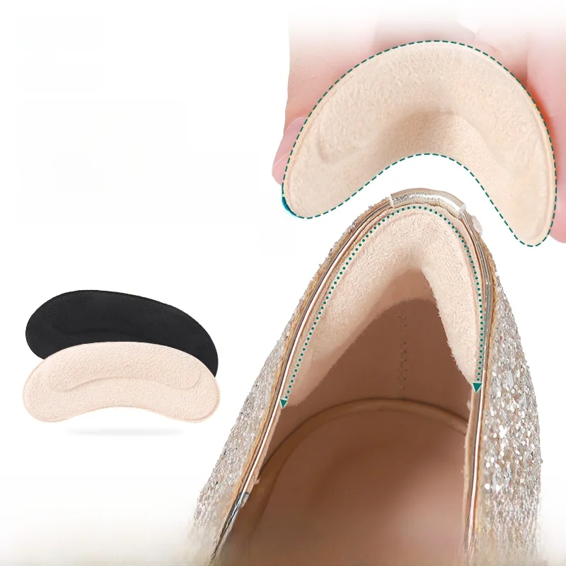 Anti-Fall Heel Pads Unisex High Heel Loafers Shoe Accessories Foot Protection Half Size Pad Shock Absorption for Men And Women