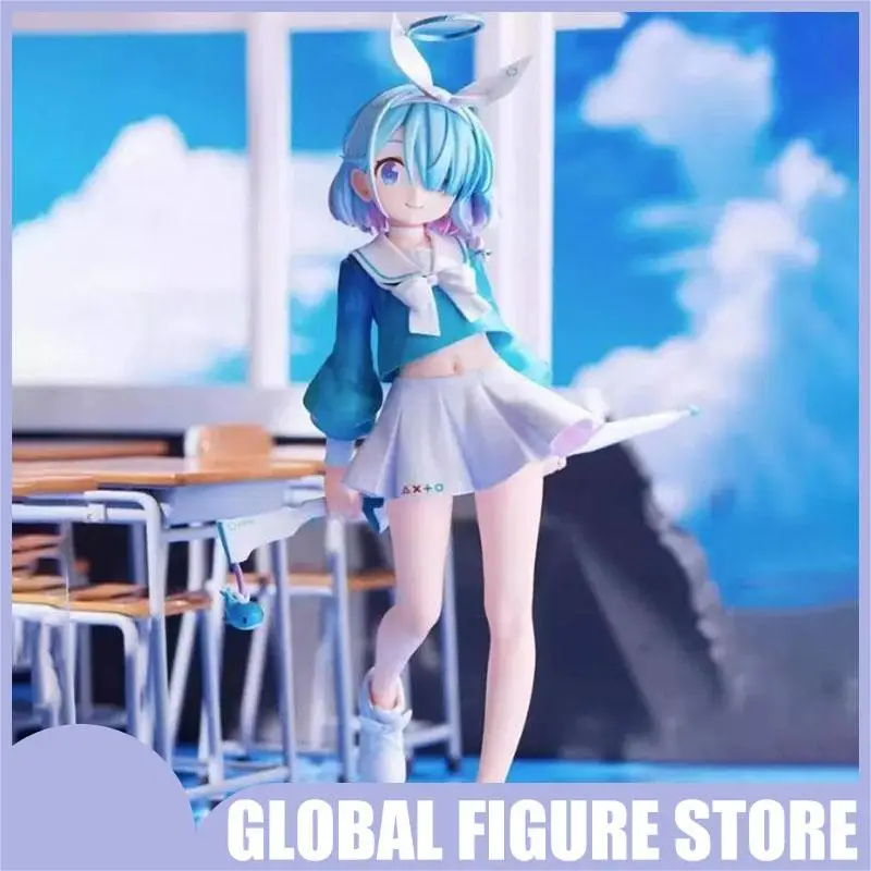 22cm Blue Archive Arona Anime Figure Hayase Yūka Kawaii Collection Game Peripheral PVC Adult Figure Model Doll Display Gift Toys