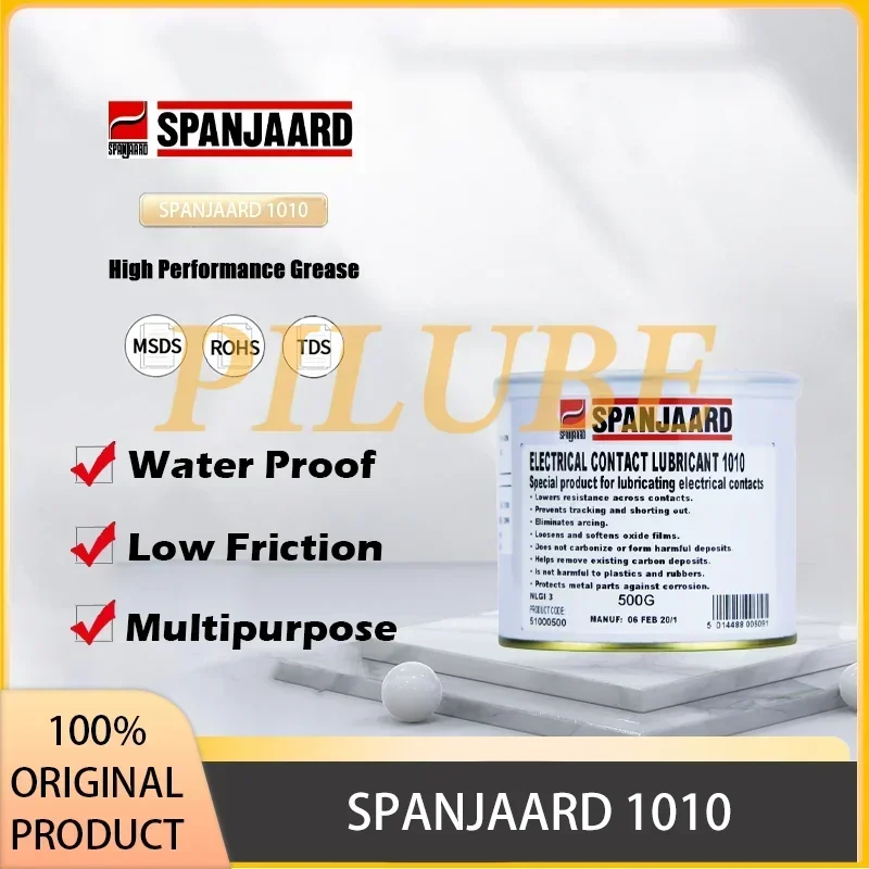 SPANJAARD ELECTRICAL CONTACK LUBRICANT 1010 Anti-Friction Arc-Extinguishing Grease for Electrical Connections Original Product