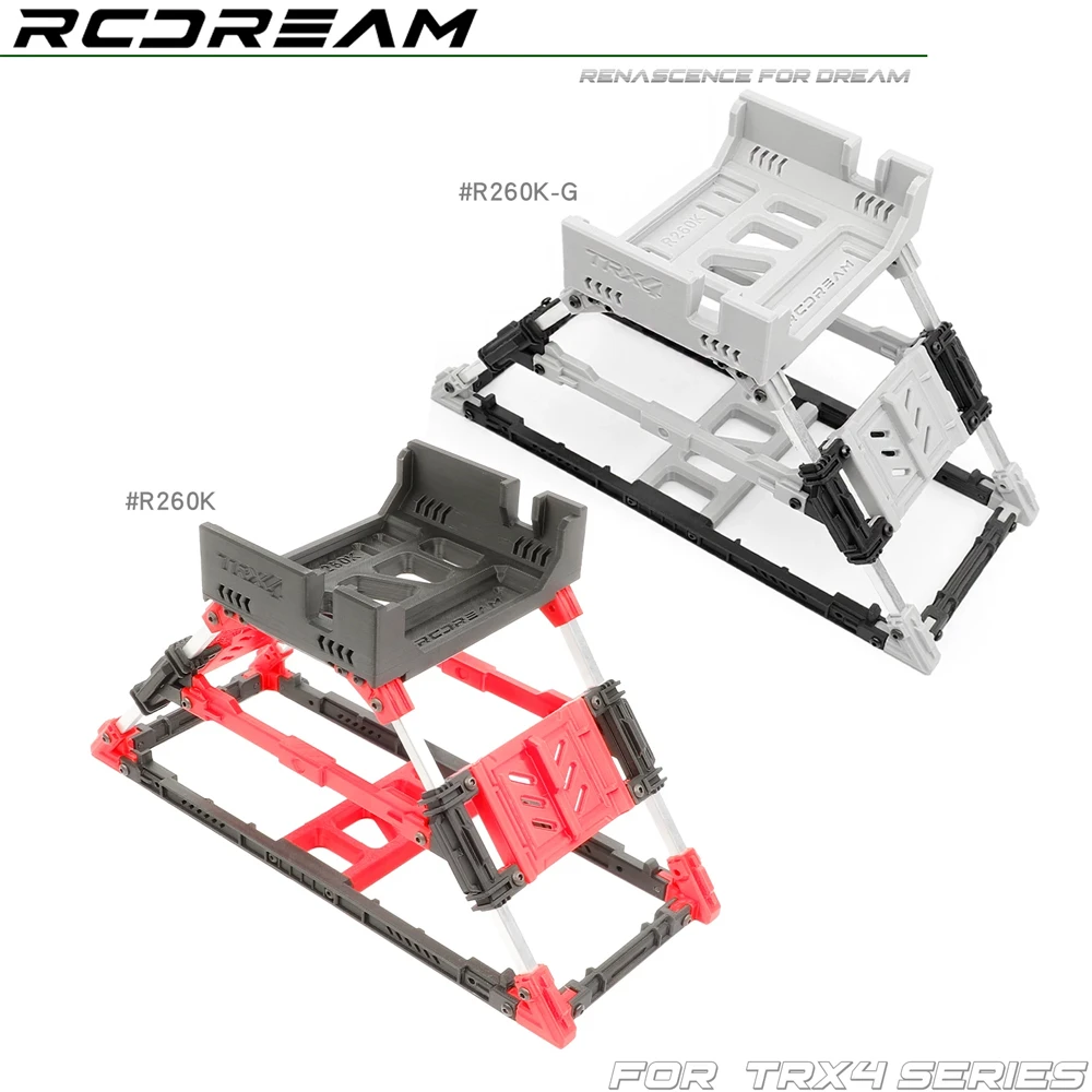 Simulated 3D Printing Parking Rack for 1/10 RC Crawler Car Traxxas TRX-4 Defender