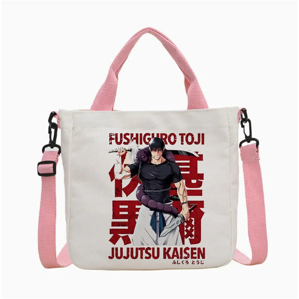 Toji Fushiguro tote bag canvas  y2k shopping reusable totebag woman