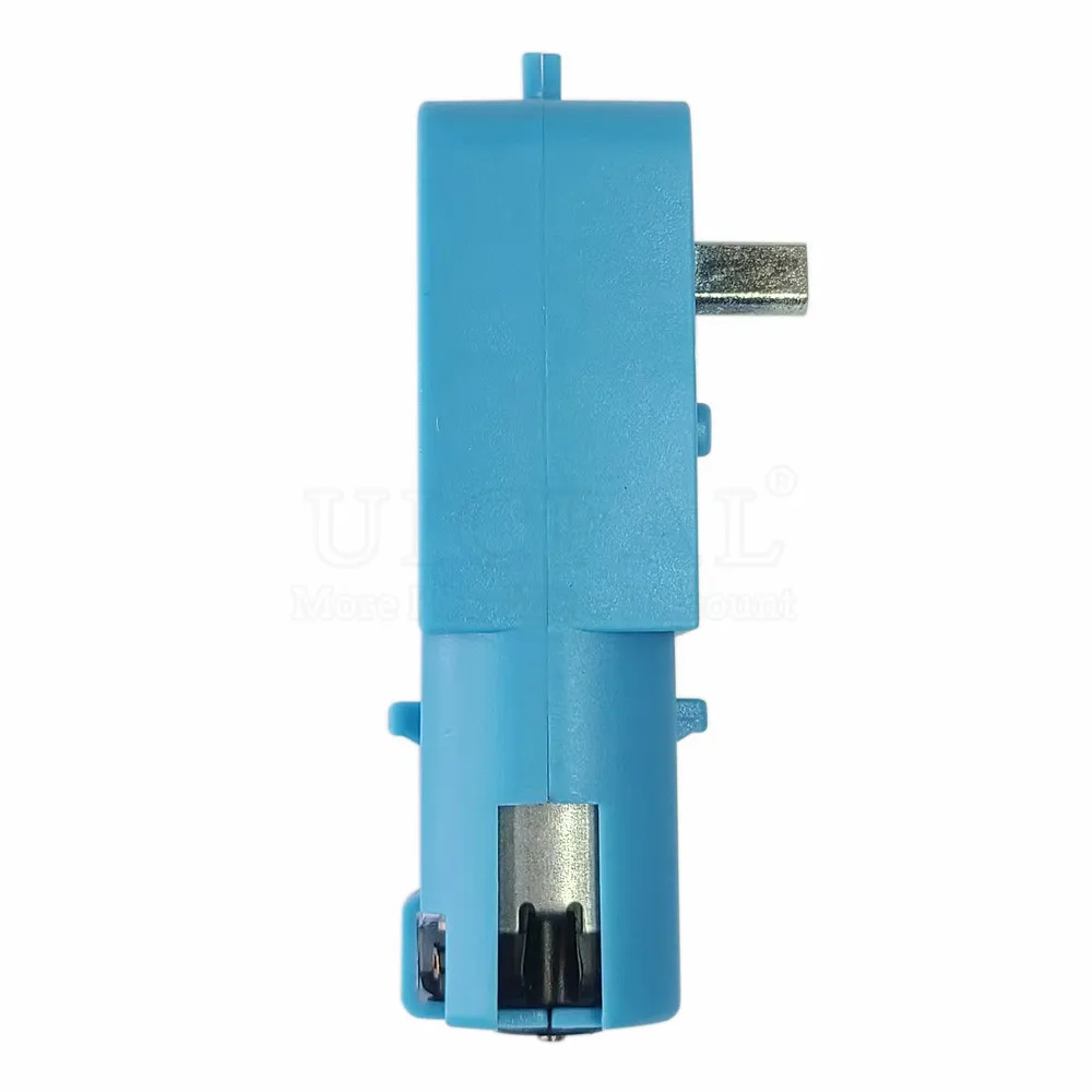 1:90 TT Motor DC 3V-6V Full Metal Single Shaft Gear DIY Geared Module Reducing Motors Output 110RPM for Intelligent Car Robot