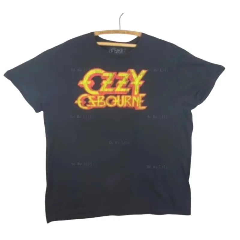 T-shirt Ozzy Ozbourn 100% coton imprimé, groupe de rock alternatif, chemise