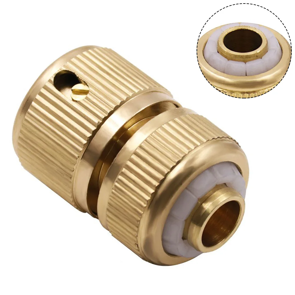 

1/2\" Garden Connector Watering Water Hose Pipe Tap Adaptor Quick-release Fitting For Garden Irrigation Car Washing