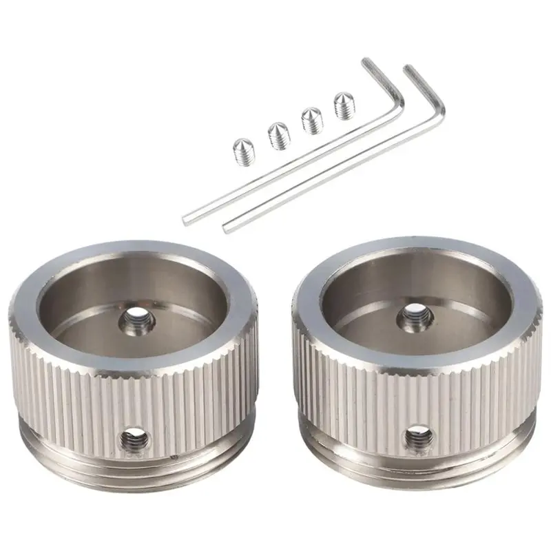 AB42-2 Sets M30 X 1.5 Radiator Valve Adapters, Steel Heating Thermostat Heads With Screws And Hex Wrenches