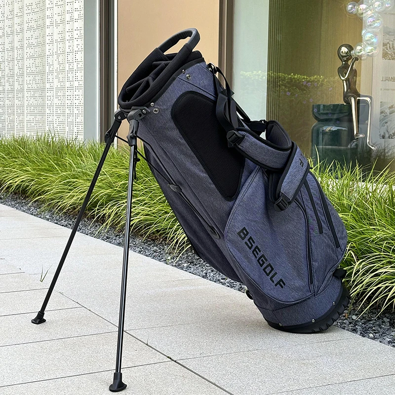Ultraleichte Golf-Standbag, 5-Fach-Unterteilung Golfbag mit Doppel-Schultergurten, Verschleißfestes Wasserdichtes Nylon-Material – Detail 4