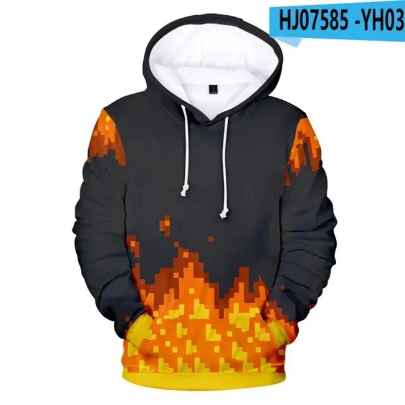 Alan Becker Hoodies Women Men 3D Prints Hooded Sweatshirt Fashion Streetwear Pullover Tracksuit hoodie men