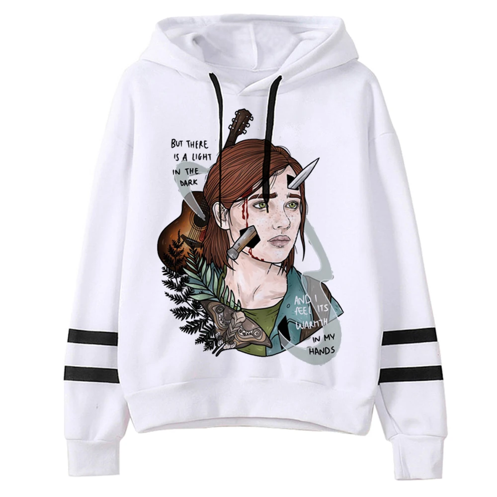 the Last of Us hoodies women harajuku gothic vintage graphic sweater women Fleece pulls