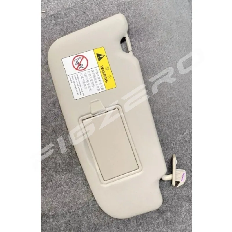 Sun Visor Plate Makeup Mirror Hook Sunshading Board Decorative Cover for Renault Koleos Kadjar Left Right Plastic Auto Part