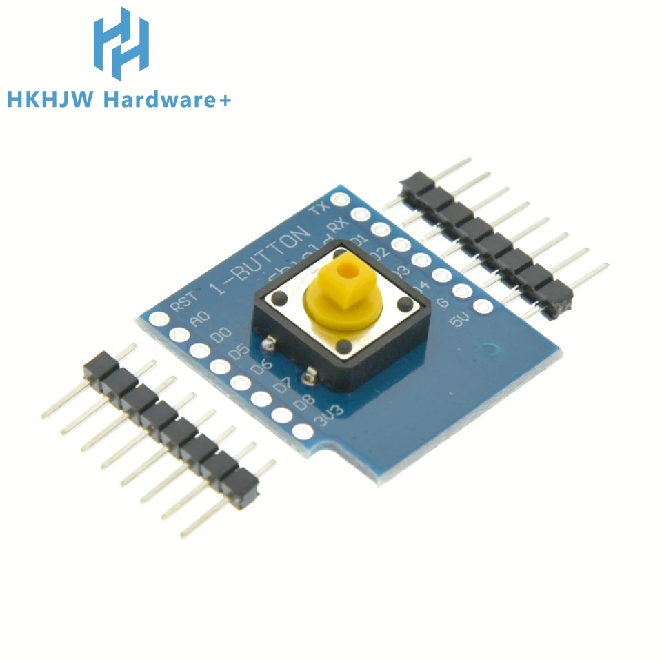 One Button Shield For WeMos D1 Mini Button For Wemos Diy Electronic PCB Board D1 Mini Button Module With Pin