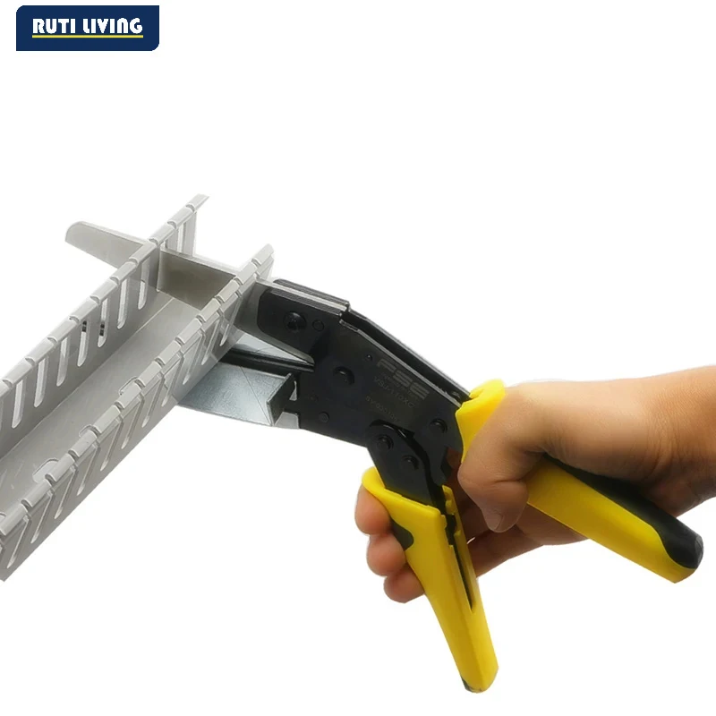 Multi-Angle PVC Wire Slot Cutting Tool 45°/90° Adjustable Miter Shear Cutter PPR Plastic Pipe Professiona Cutting Trim Scissor