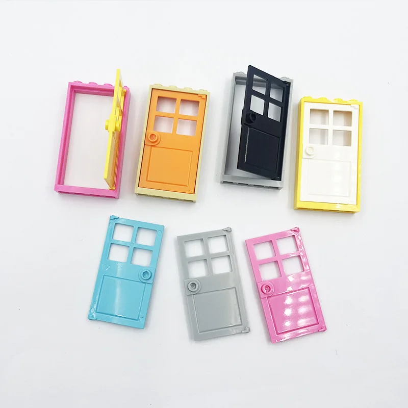 45pcs Door Part 60623  Building Model MOC DIY Building Block Bricks Educational Construction Toy