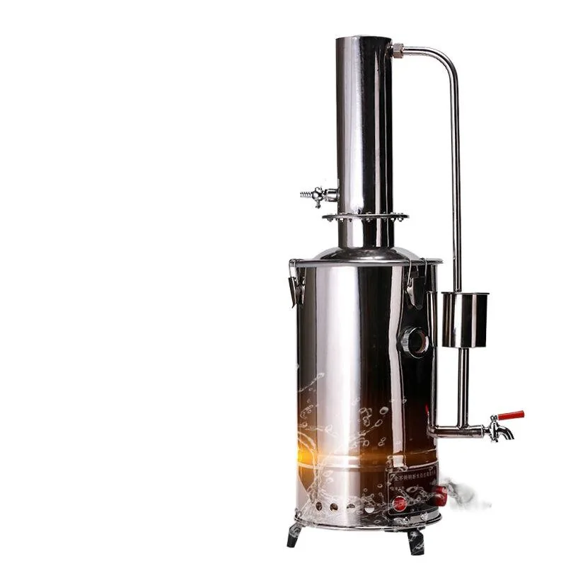 Laboratory Stainless Steel Electric Heat Distilled Water Distillation Water Machine, Water Shut-off Automatic Distilled Water