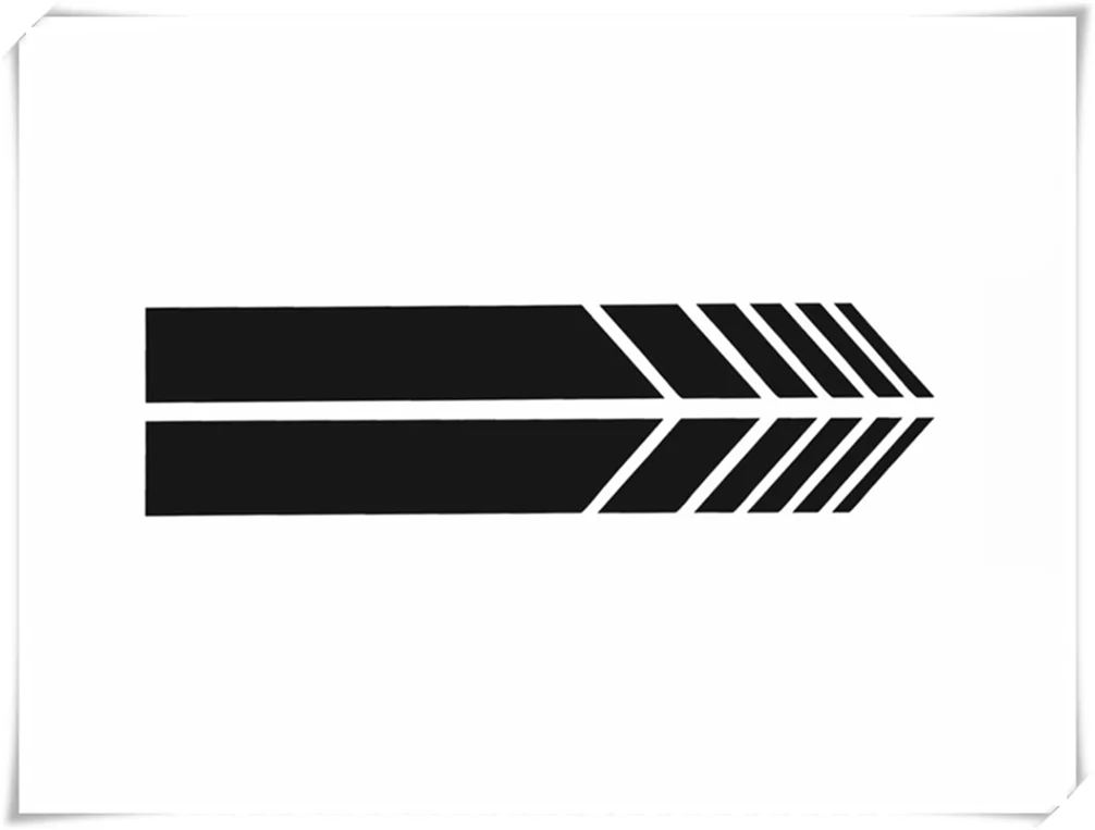 

1 пара автомобильных зеркал заднего вида, наклейка на боковую полоску, автостайлинг для Tesla Aston Martin Volvo Mazda Suzuki Isuzu Daihatsu