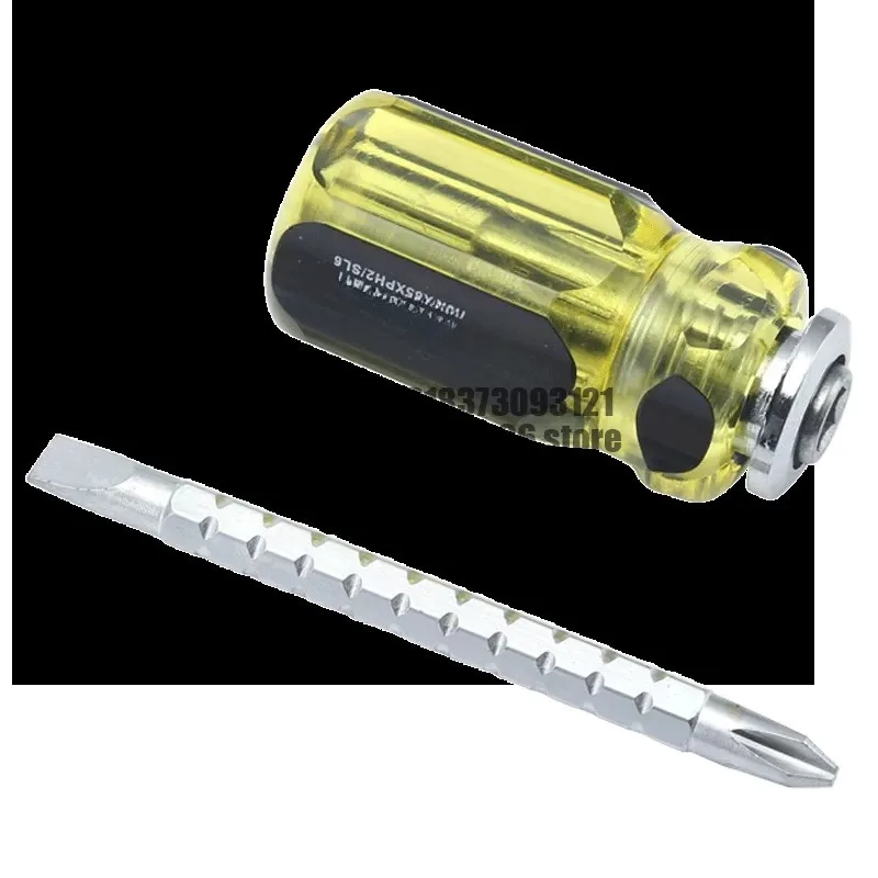 Telescopic dual-purpose , cross one-word double-head , multi-function, dual-purpose with magnetic screwdriver