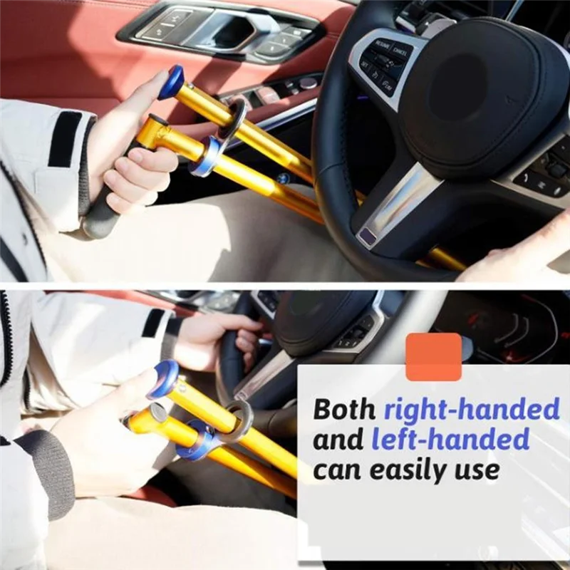

Sturdy Simple Assembly Hand Control Device For Car Driving Handicap Accessory Portable Metal Structure Assist Stick