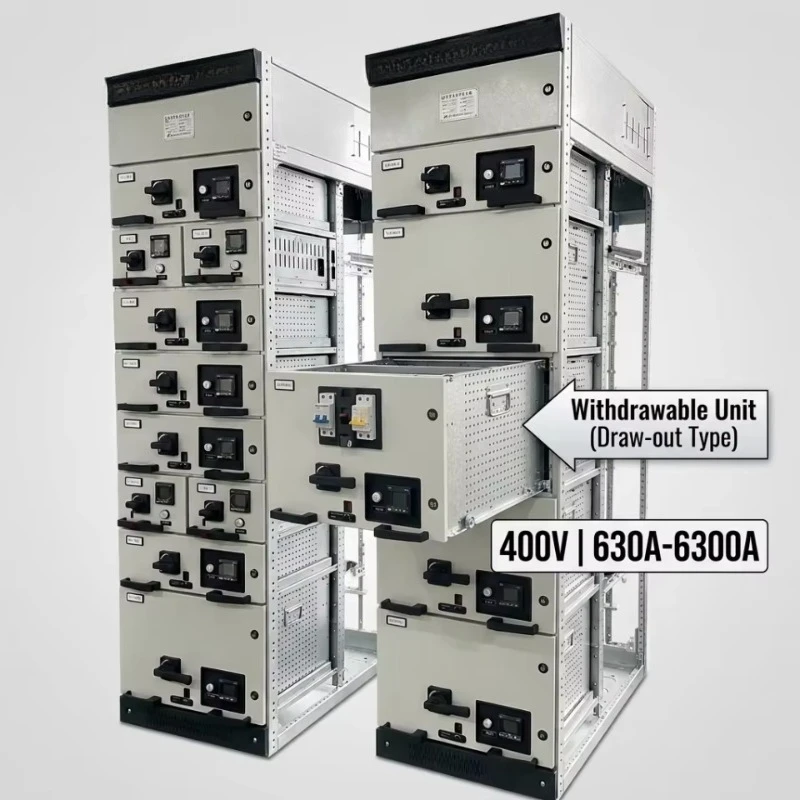 Electrical Equipment Main Switch Cabinet GCK 4000A Low Voltage Power Distribution Unit IP30 for Industrial Large view 4