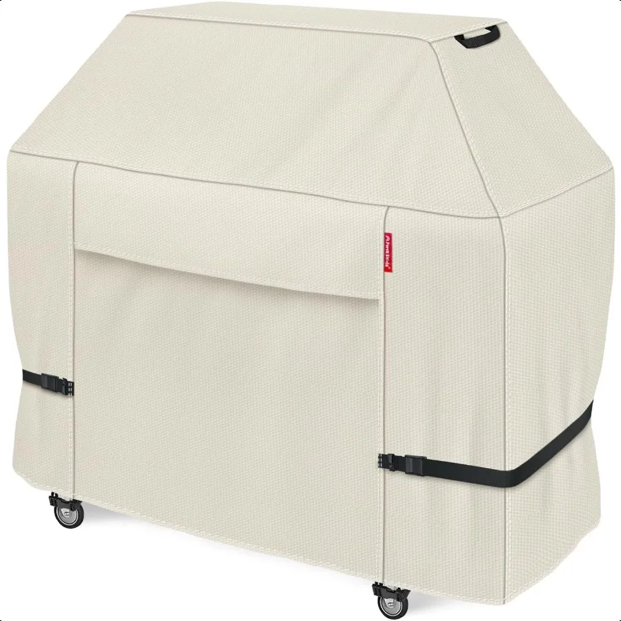 

Porch Shield 62W x 24D x 48H inch Premium Gas Grill Cover Up to 60 inch Waterproof and Fade Resistant 600D BBQ Covers for Weber