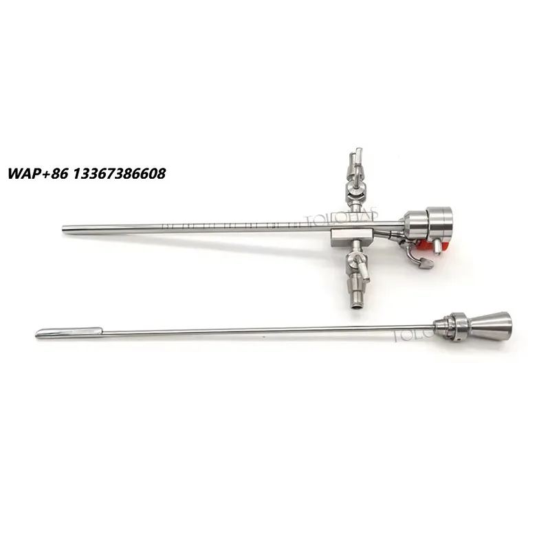 LHWAS2330 Pet Medical Equipment Dog and Cat Surgical Instruments with Forceps Veterinary Rigid Endoscope