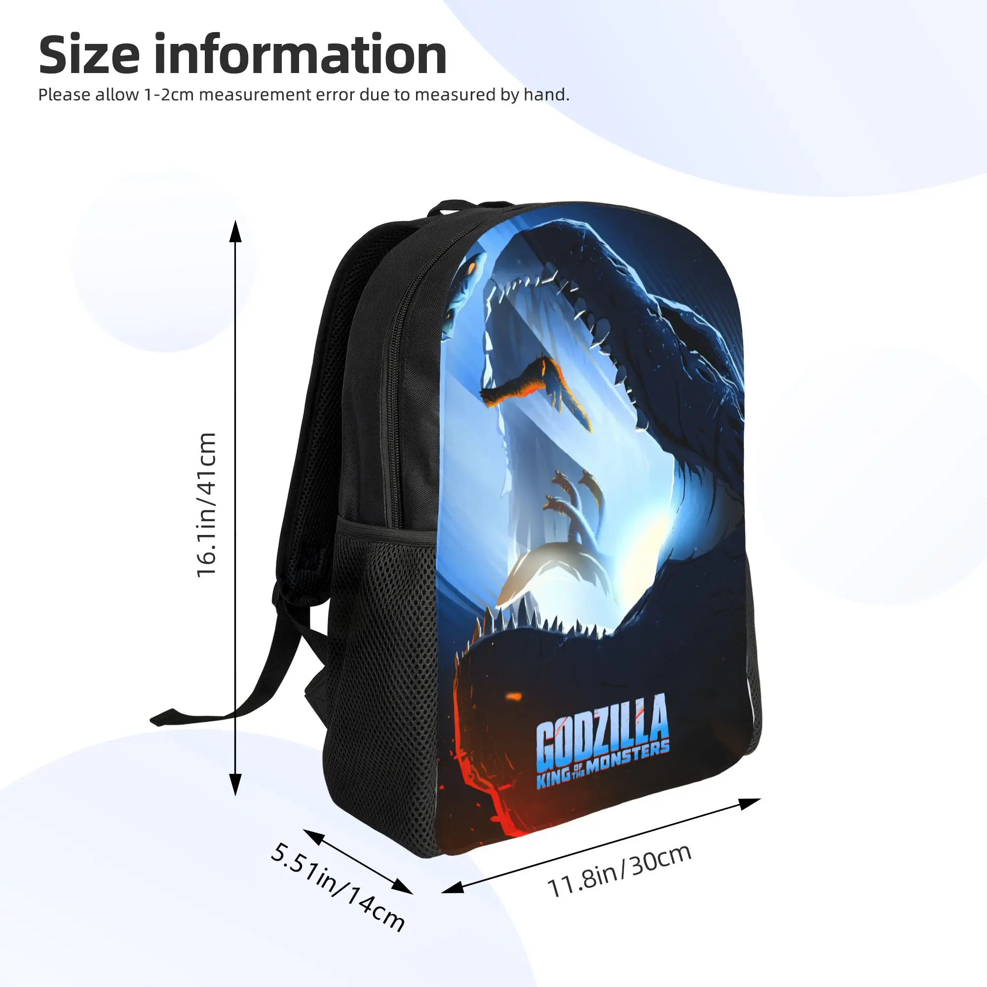 1Piece Godzilla Backpack Monster Mouth Backpack New Semester Begins view 6